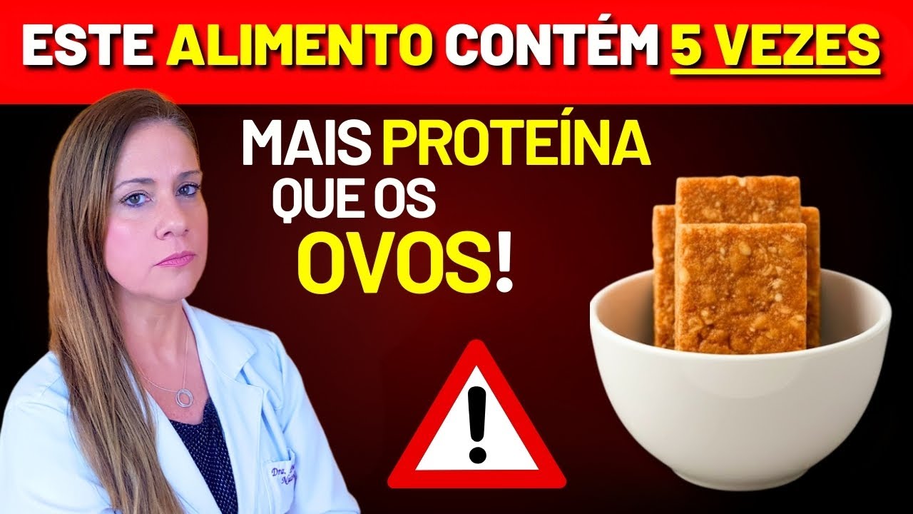 5x MAIS PROTEÍNA que o OVO? O Alimento que Impressiona pela QUANTIDADE!