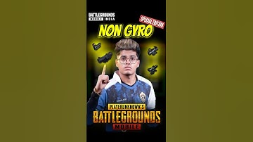 💥Non Gyro All Scope Sensitivity Settings Bgmi