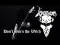 Venom  dont burn the witch  bass cover