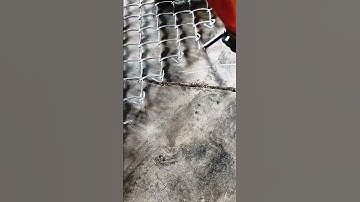 Hot dip galvanized chain link fence #smartwork #goodtools