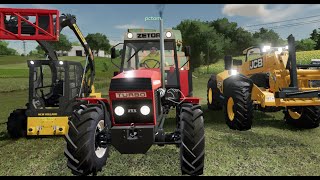 Farming Simulator 22 CZ/SK 12dil mapa Pallengney New Holland L318 JCB 541 YouTube @JanMitka29