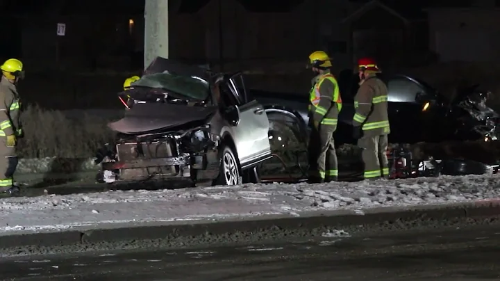 1 dead and 1 sent to hospital in serious crash Sat...