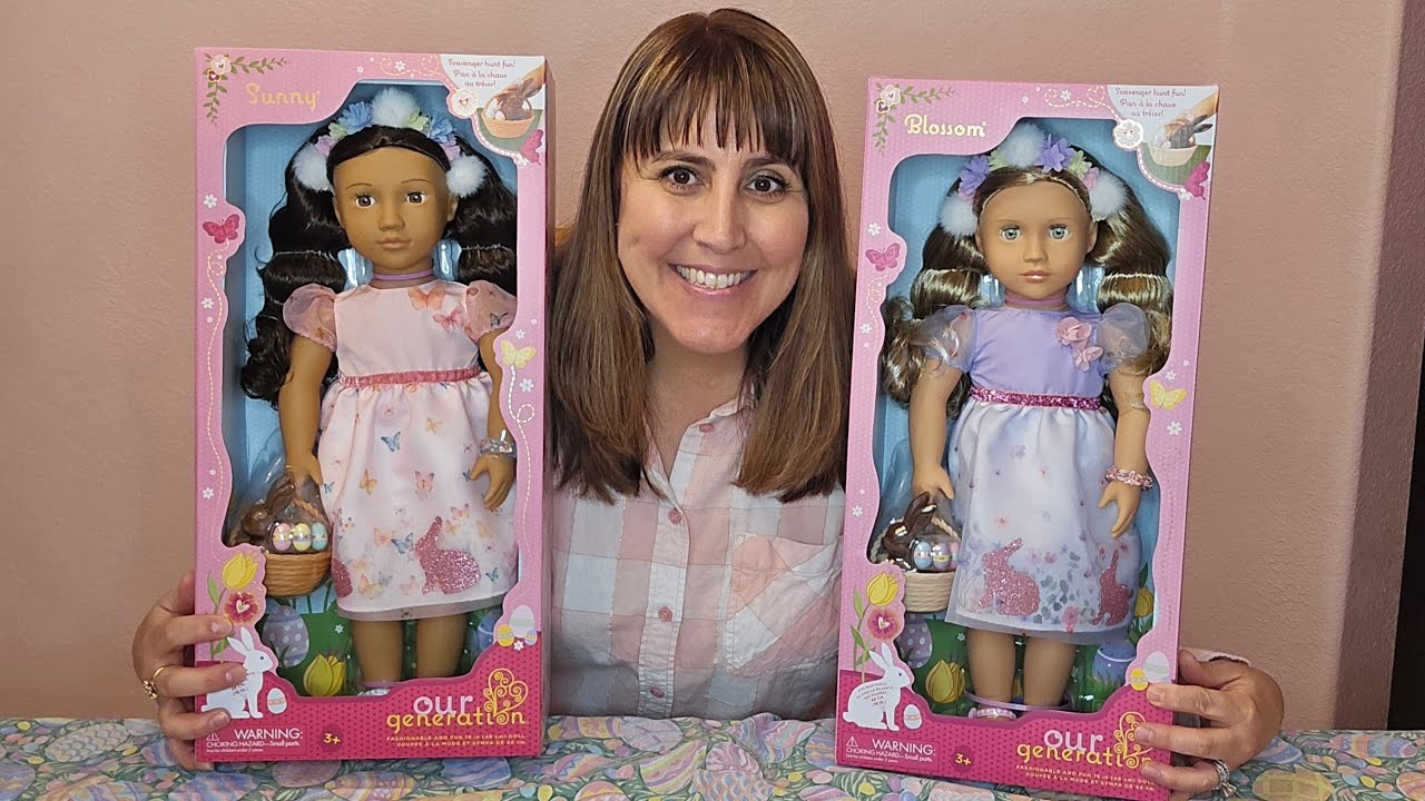 Куклы Our Generation из лимитированной пасхальной коллекции - Санни и Блоссом