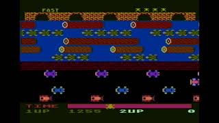 Frogger - Atari 8 Bit Retro