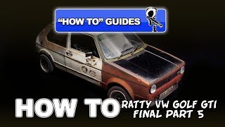 RATTY GOLF GTI - RAT LOOK HOW TO FINAL PART #5
The final part of our “How To” guide from http://www.scalewarmachines.com.
This time, we finish the exterior and add the final weathering stages. This includes last-minute decaling, washes, streaking and mould effects. Plus, the glazing is added and the wheels are fixed permanently.
Please make sure you subscribe and let us know if you want to see any of the models at the end given the same style of build series videos.
Thanks to Revell Germany for supplying this kit - Revell kits are available in all good hobby stores.
Please visit us:
http://www.scalewarmachines.com
Or give us a like:
https://www.facebook.com/ScaleWarMachines
A +1:
http://plus.google.com/b/101900881104831985371/101900881104831985371/posts
Or join our Google+ Community:
http://plus.google.com/communities/100585513617534645303
Were also on Twitter:
http://www.twitter.com/ScaleWarMachine
Copyright © 2018 Scale War Machines All Rights Reserved RATTY GOLF GTI - RAT LOOK HOW TO FINAL PART #5
