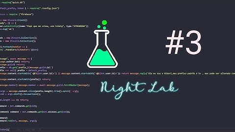 Criando bot em JavaScript no celular/pc | embed basico + mensagem | #03 | NightLab | PT-BR |