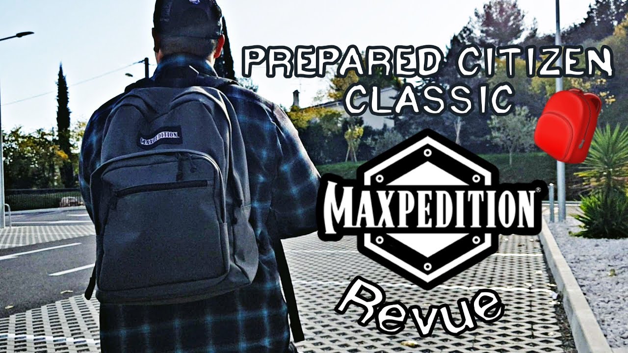 maxpedition prepared citizen backpack