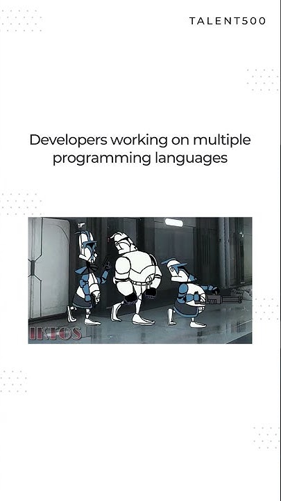 Developers working on multiple programming languages - YouTube