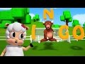 Bingo o cão | 3D rima de berçário | Kids Songs | Nursery Rhymes For Kids | Bingo The Dog