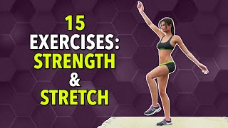 15 Simple Exercises to Strength and Stretch: Muscle Definition