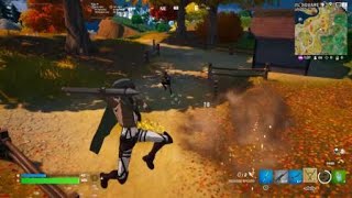 Fortnite X Attack On Titan | ODM Gear + Thunder Spear Gameplay