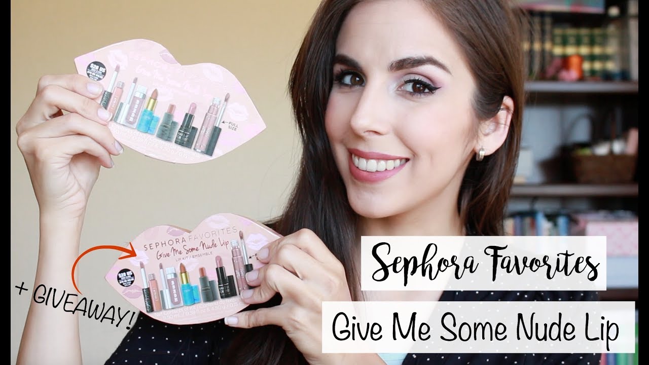 Sephora Favorites: Give Me Some Nude Lip  Lip Swatches, First Impressions,  + GIVEAWAY! - From My Vanity