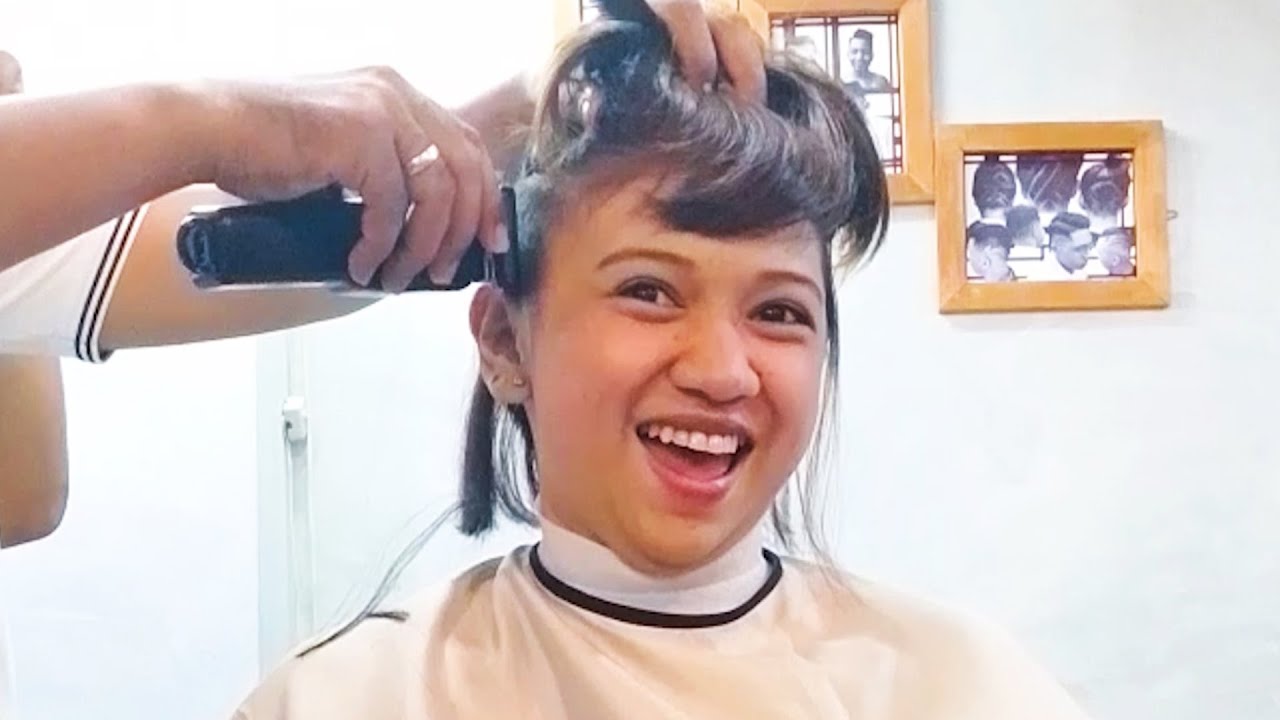 Gorgeous girl loves a good shearing