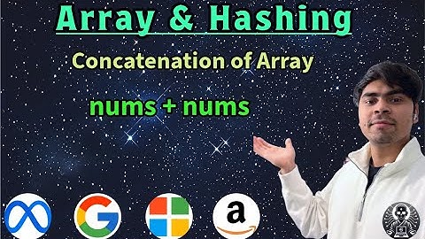 LeetCode 1929 | Concatenation of Array | Python Simple List Extension | AlgoYogi