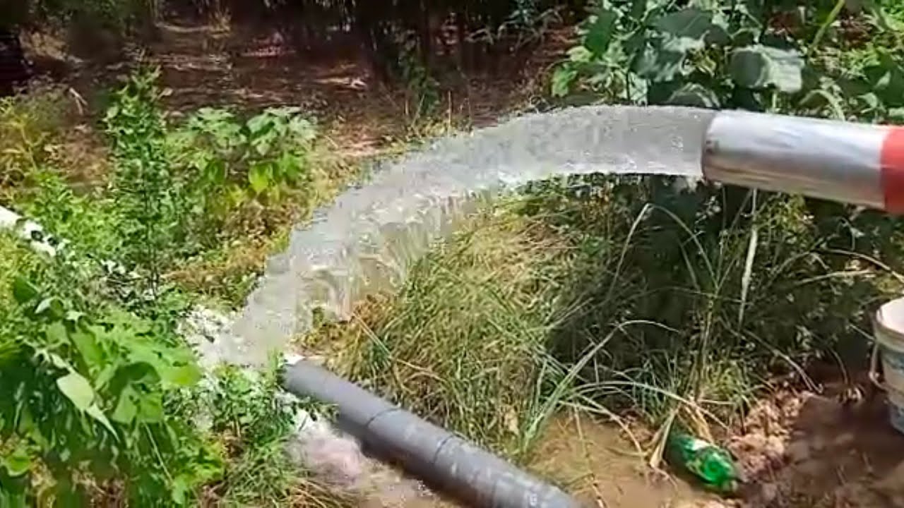 7.5hp water  solar pump tube well system