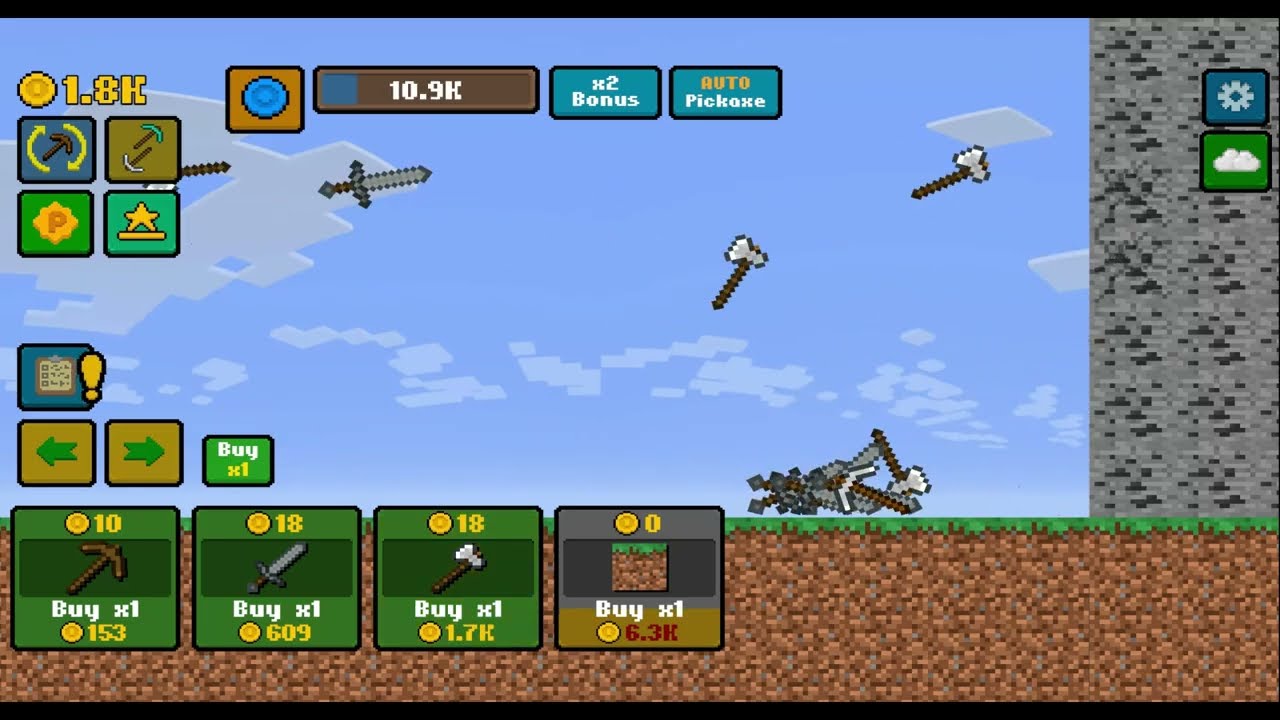 Breaking trough the world in Block Wall Destroyer.