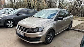 Осмотр Volkswagen Polo, 2019 .16 AT, Москва 13 апреля 2024 г.