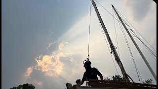 Arabella’s Launch - Launching a Wooden Boat