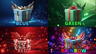 Choose Your Gift from 4 🎁😍🌹💎🍀🌈 ✨#4giftbox #pickonekickone #wouldyourather