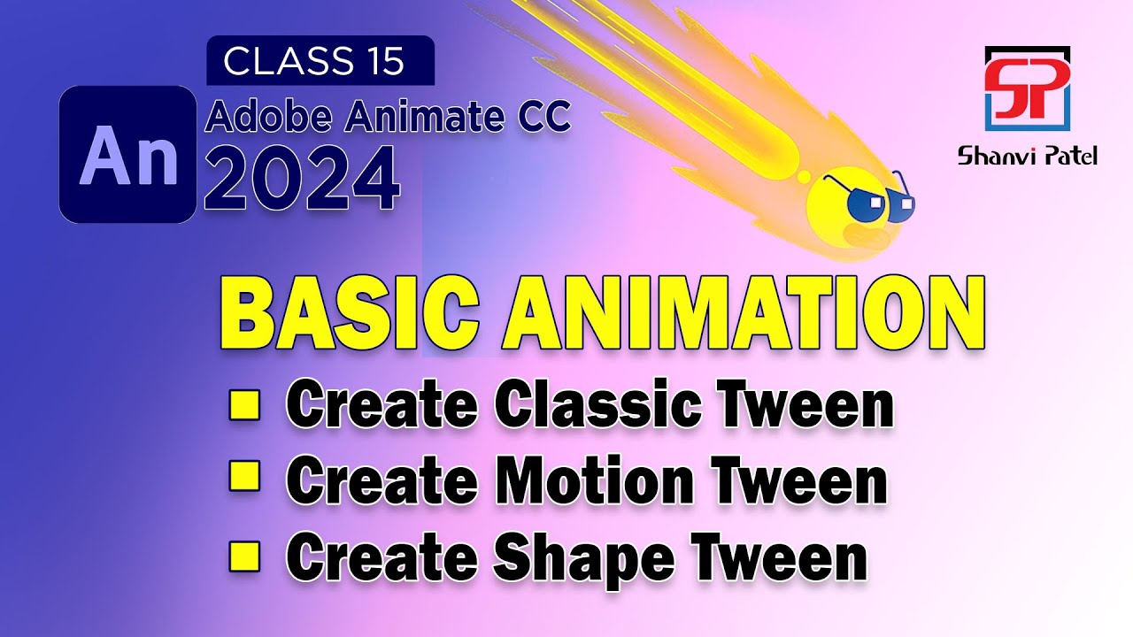 Adobe Animate CC 2024: Basic Animation | 2D Animation | 2D Cartoon ...