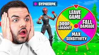 I let a RANDOM WHEEL Control our Fortnite game... ft SypherPK