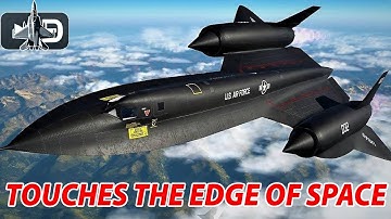 SR-71 Blackbird: The Supersonic Beast That Flies Faster Than Missiles and Touches the Edge of Space!