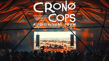 CronoCops Live Audiovisual Show @ Progressive Halloween with VJ Picles | 4k Full Video Set