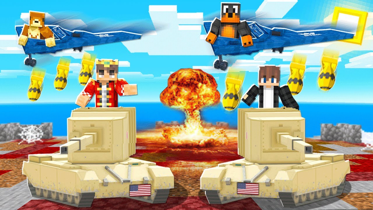 ZACZĘLIŚMY WOJNĘ z AGENTIX i ELVISO w Minecraft! 💣 (mega błąd)