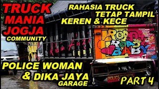 TRUCK MAHAL Kumpul Di Sini !! POLICE WOMAN & DIKA JAYA | TRUCK MANIA JOGJA  (TMJ) Pantai Goa Cemara