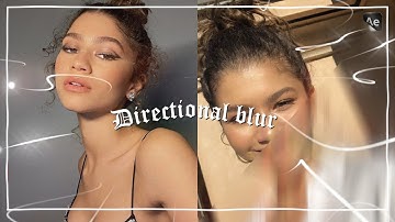 directional blur | After Effects tutorial