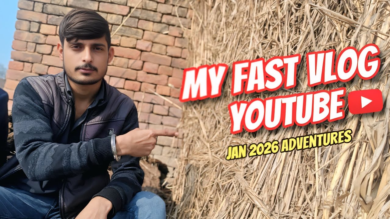 My Fast vlog desi  youtube ? 🤣 
