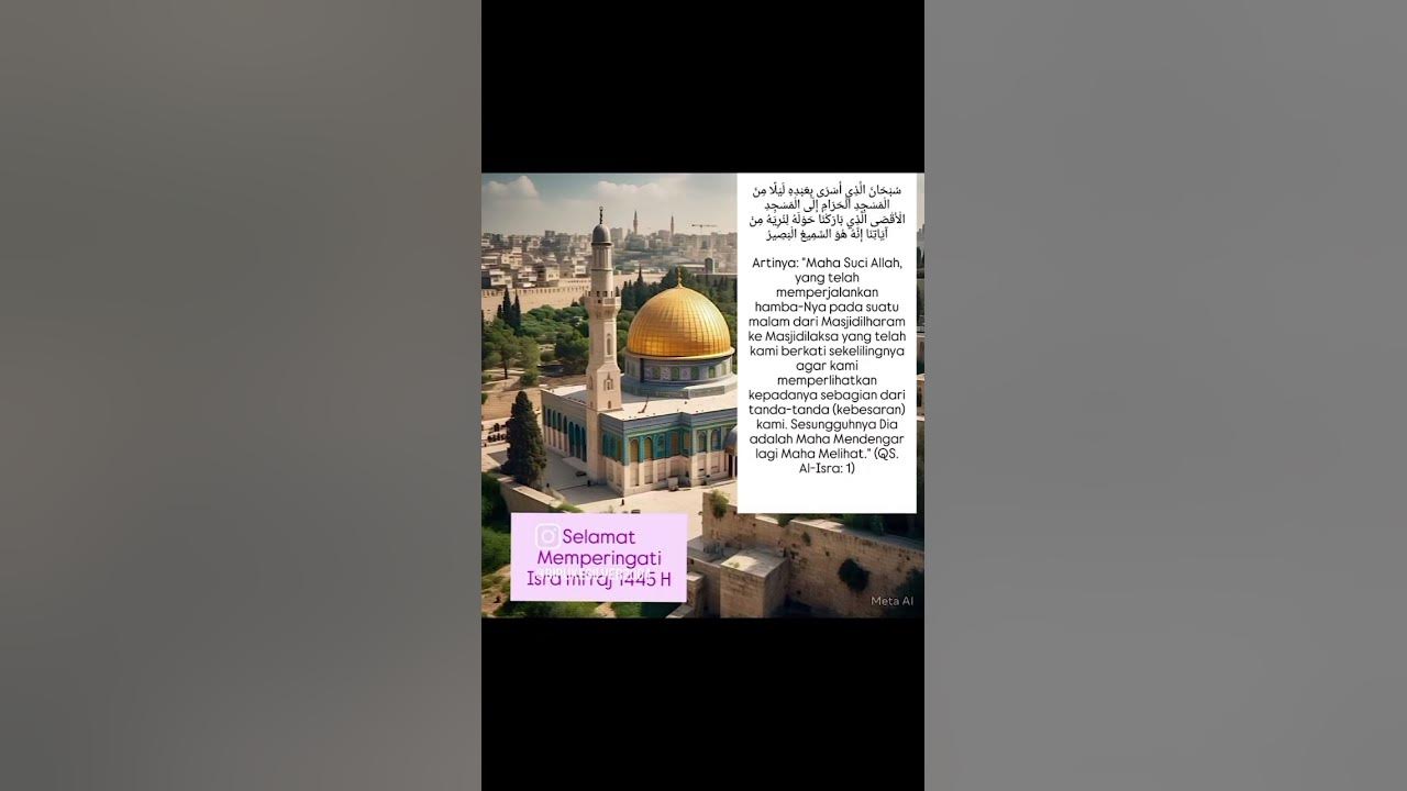 27 RAJAB 1445 H (27 JANUARI 2025) YouTube