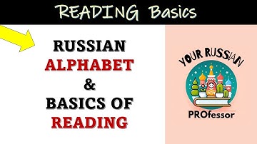 Step 1 || Russian alphabet pronunciation ||  Russian letter names and sounds