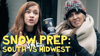 Snow Prep: South vs. Midwest