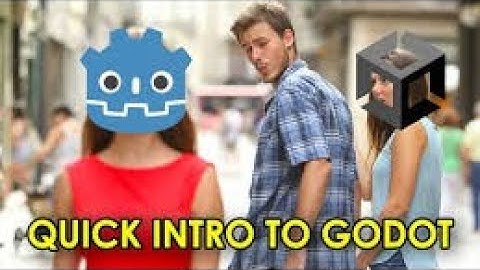 Developing games using godot