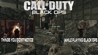 Things You Werent Looking At... Call Of Duty Black Ops