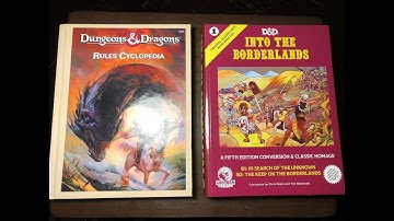 RPG Retro Reviews: Into the Borderlands| Rules Cyclopedia