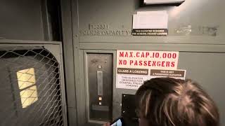 VERY OVERSPEC! Insanely Fast & Original 1970s Montgomery Freight Elevator @ ISU Science Hall II 