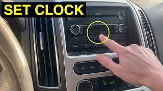 Set The Time Ford Edge (2006-2014)