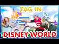 We played extreme tag across disney world
