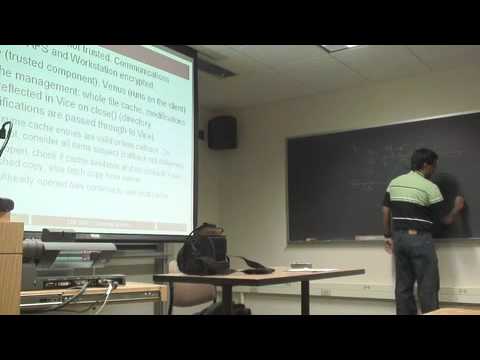 Lecture 24: AFS