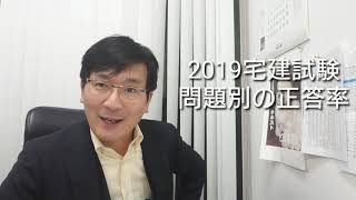 2019宅建試験の合格ラインと問題別正答率