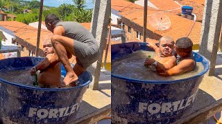 MORENA DO PACOTÃO PEGOU PILILIU DE JEITO NA CAIXA DÁGUA | PILILIU DA RESENHA 🤣