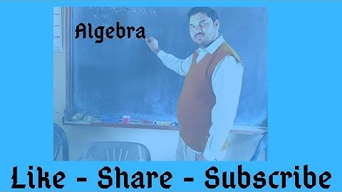 7.12 Algebra l Example on Synthetic Division l AP Rajesh Kumar