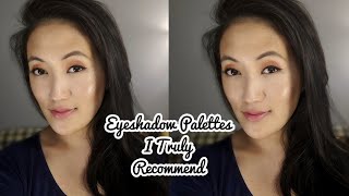 EYE SHADOW PALETTES I TRULY RECOMMEND (SARAH KWAK)