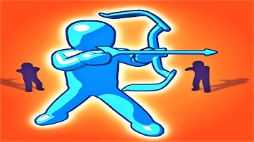 🏹 Idle Tower Hero 🔥 GAMEPLAY Waves 1-18 (Android, iOS)