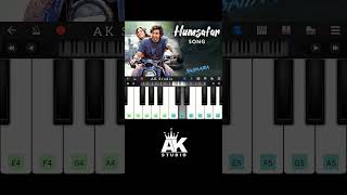 Humfar song | Saiyaara | easy piyano tutorial #shortvideo