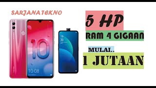 5 hp ram 4gb harga 1 jutaan 2020 ...