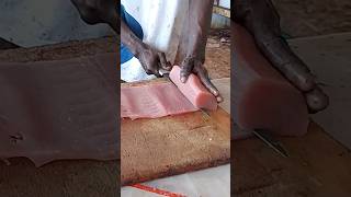 how to cutting a tuna for fillet #shorts s#shortvideos