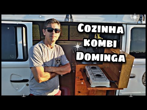 REFIZEMOS TODA A COZINHA DA KOMBI HOME 